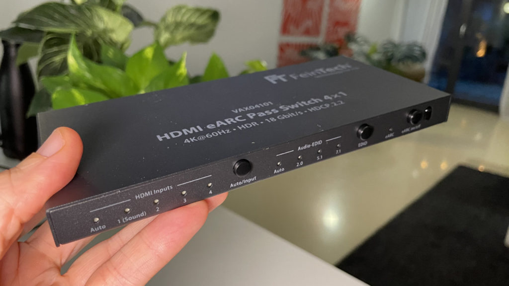 HDMI eARC Switch Feintech VAX04101 für AppleTV mit Sonos