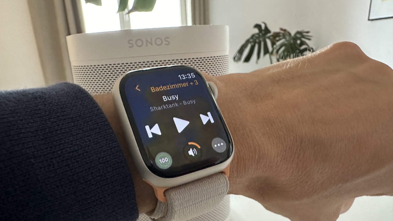 Sonos Apple Watch Steuerung